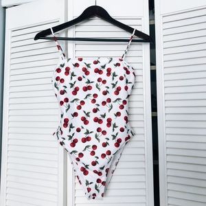VINTAGE LOOK Cherry One Piece Swimsuit